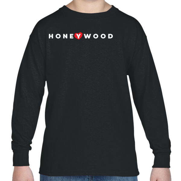 Long Sleeve T-shirt  - Youth  Heavy Cotton™ 5.3 oz. Long-Sleeve T-Shirt 2 Thumbnail